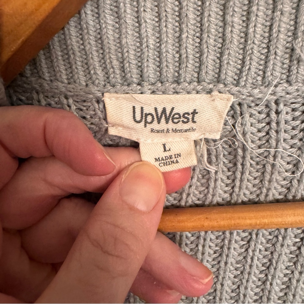 UPWEST Weekend Wrap Sweater - Picture 5 of 6